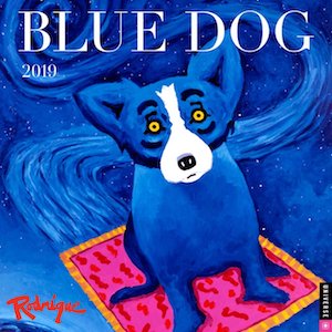 blue-dog-calendar-2019-front