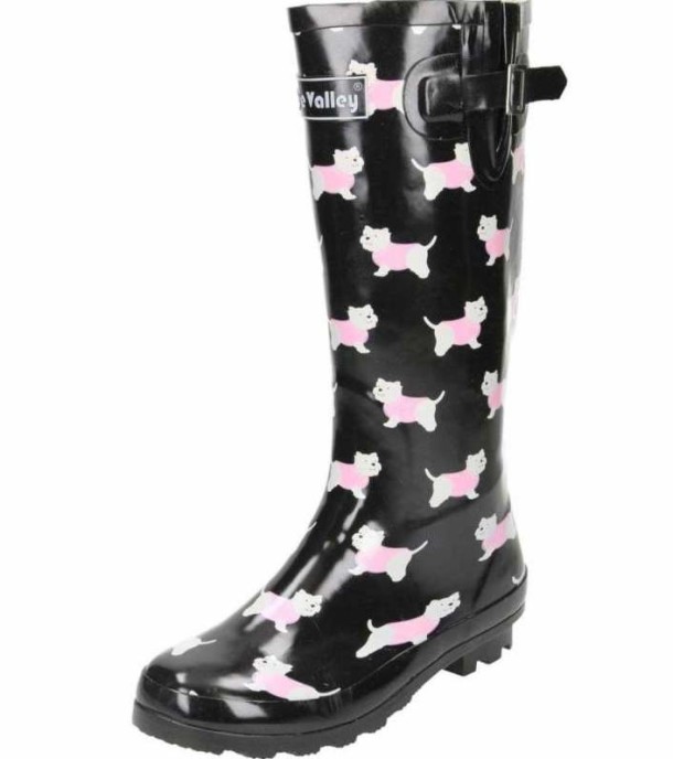 13 Stylish Dog Print Wellies - Bodie On The Road
